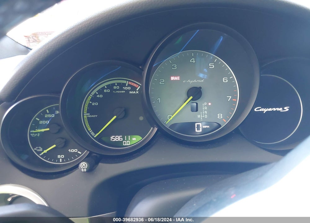 2016 PORSCHE CAYENNE E-HYBRID S VIN: WP1AE2A27GLA60852