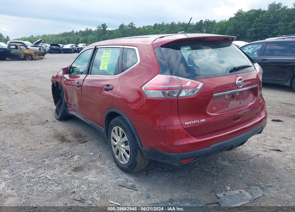 2016 NISSAN ROGUE S/SL/SV VIN: 5N1AT2MT1GC770384