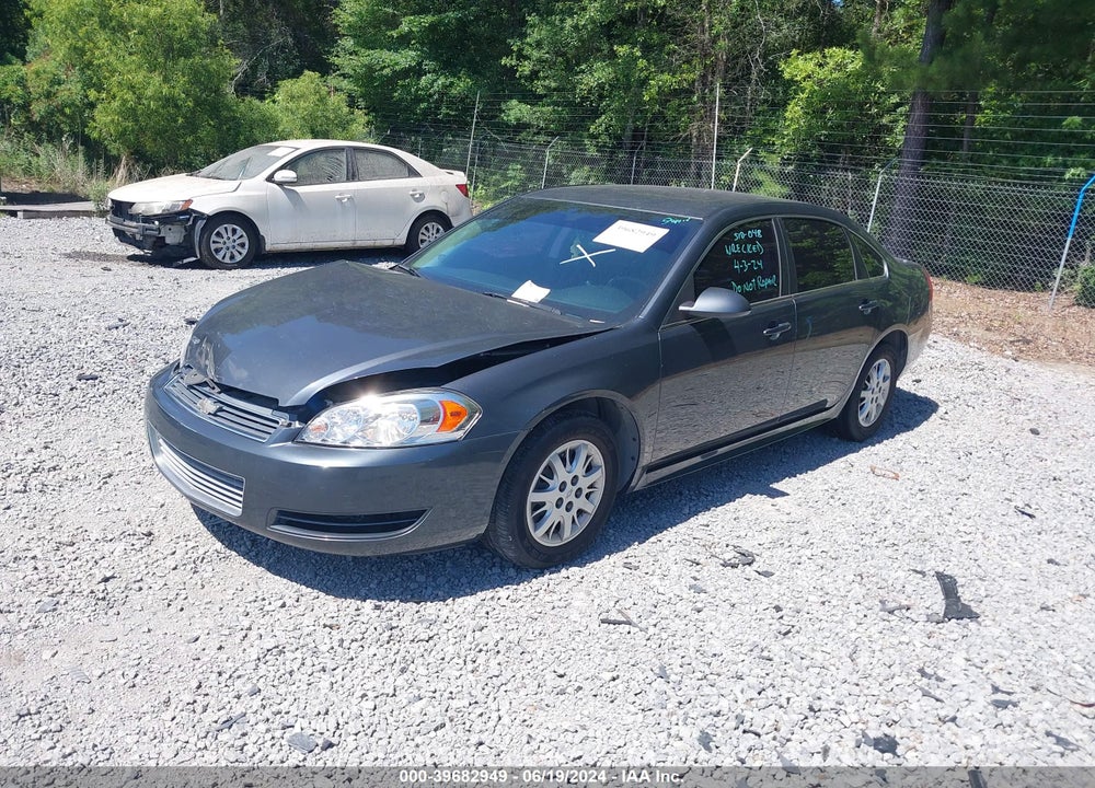 2011 CHEVROLET IMPALA POLICE VIN: 2G1WD5EM5B1200945
