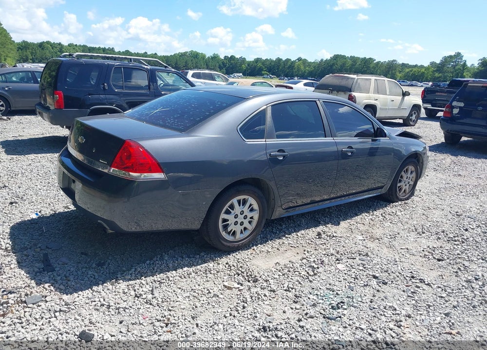 2011 CHEVROLET IMPALA POLICE VIN: 2G1WD5EM5B1200945