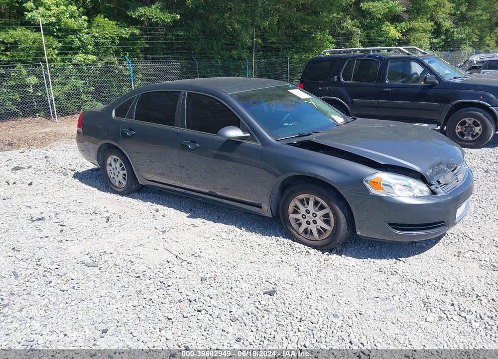 2011 CHEVROLET IMPALA POLICE VIN: 2G1WD5EM5B1200945