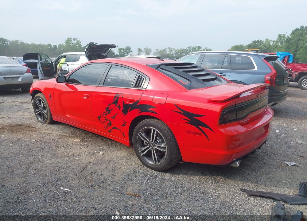 2014 DODGE CHARGER R/T PLUS VIN: 2C3CDXDT8EH259793