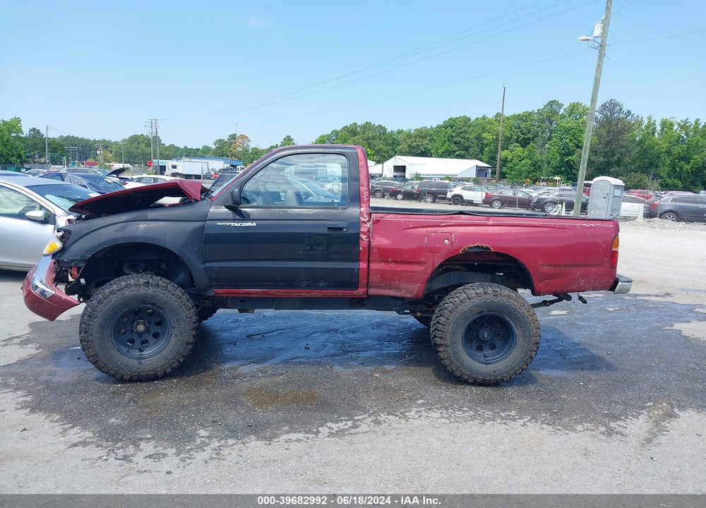 1998 TOYOTA TACOMA VIN: 4TAPM62N2WZ156152