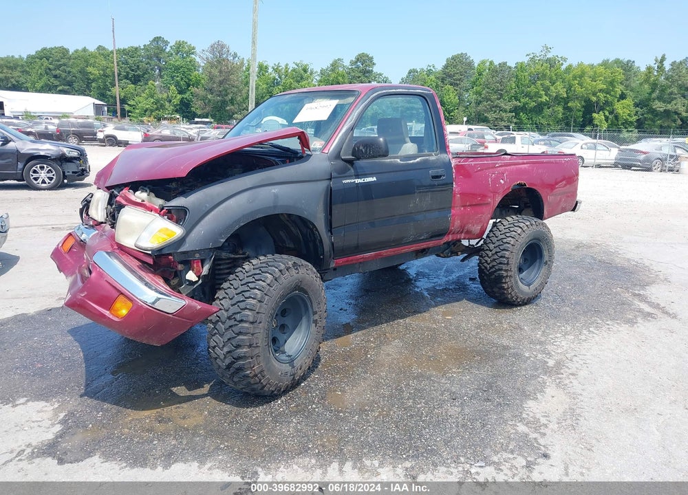 1998 TOYOTA TACOMA VIN: 4TAPM62N2WZ156152