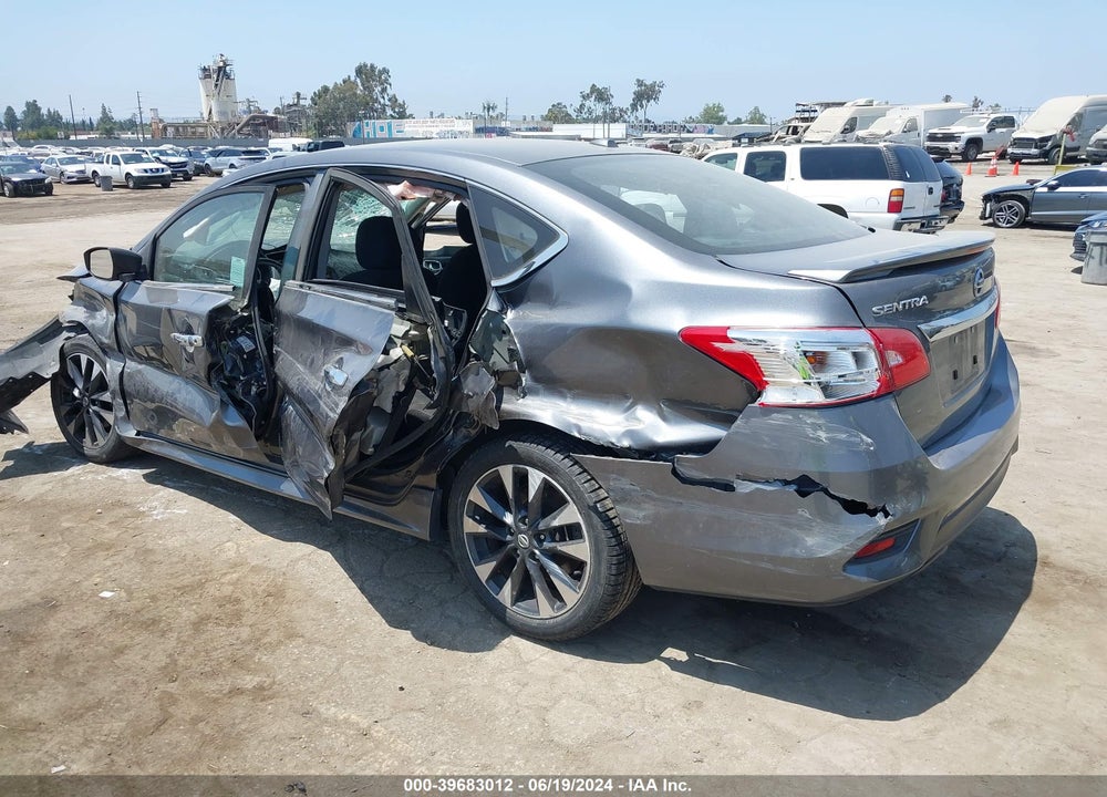 2019 NISSAN SENTRA SR VIN: 3N1AB7AP6KY347296