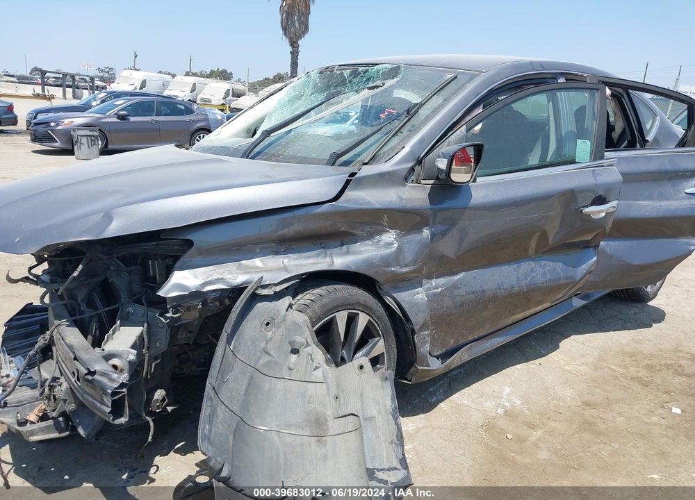 2019 NISSAN SENTRA SR VIN: 3N1AB7AP6KY347296