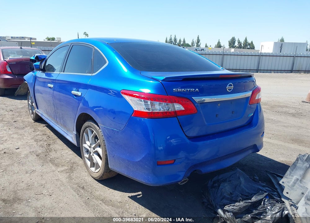 2014 NISSAN SENTRA SR VIN: 3N1AB7AP1EL653582