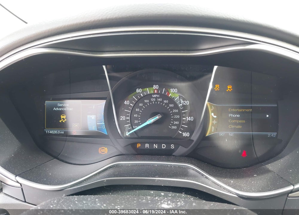 2014 FORD FUSION SE VIN: 3FA6P0H95ER289981