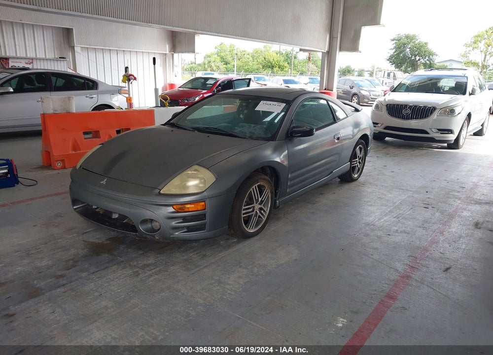 2003 MITSUBISHI ECLIPSE GTS VIN: 4A3AC74H93E125815