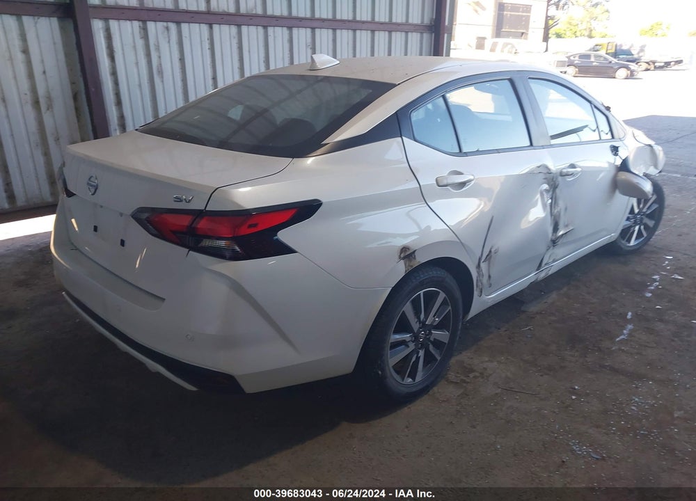 2021 NISSAN VERSA SV XTRONIC CVT VIN: 3N1CN8EV8ML867580