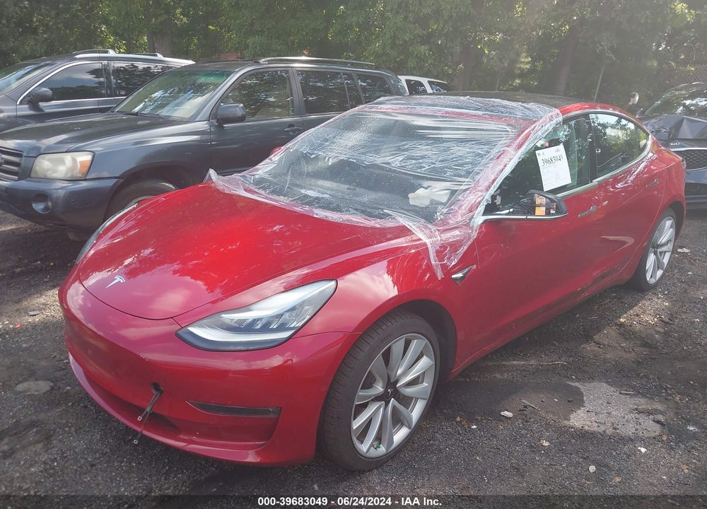 2018 TESLA MODEL 3 LONG RANGE/MID RANGE VIN: 5YJ3E1EA7JF022067