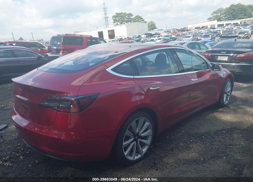 2018 TESLA MODEL 3 LONG RANGE/MID RANGE VIN: 5YJ3E1EA7JF022067