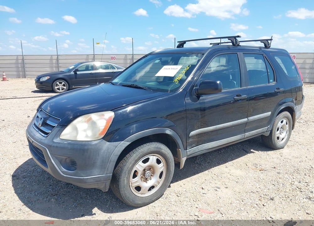 2006 HONDA CR-V LX VIN: SHSRD78576U444323
