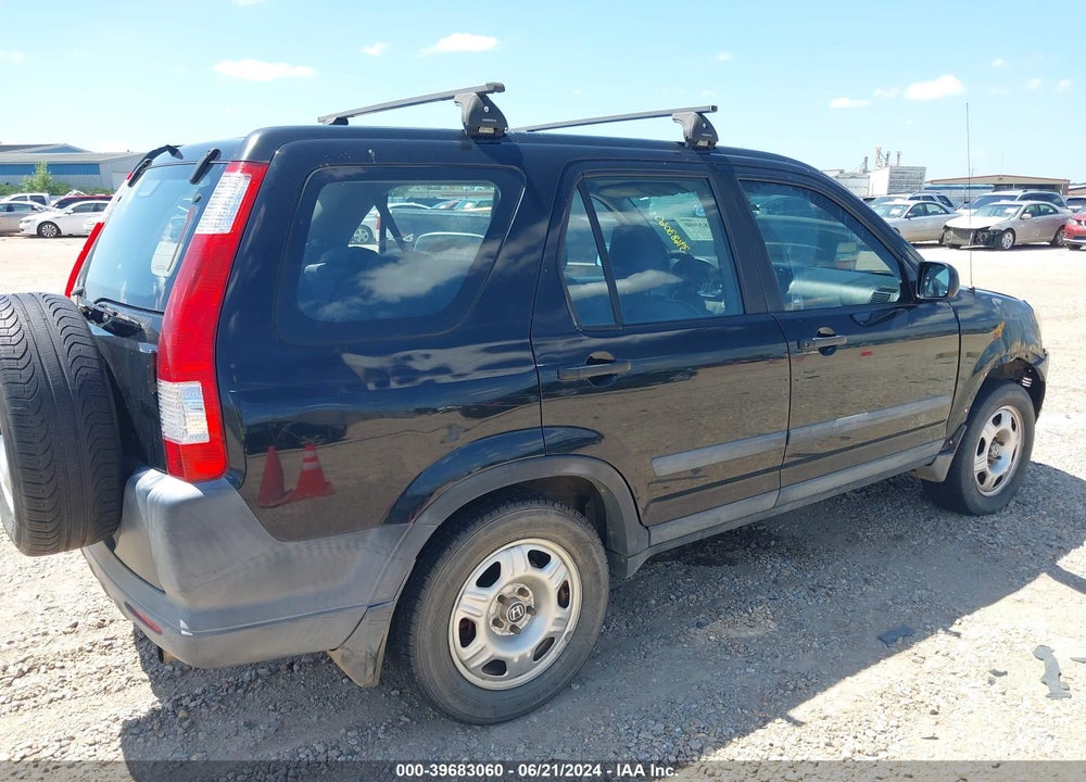 2006 HONDA CR-V LX VIN: SHSRD78576U444323
