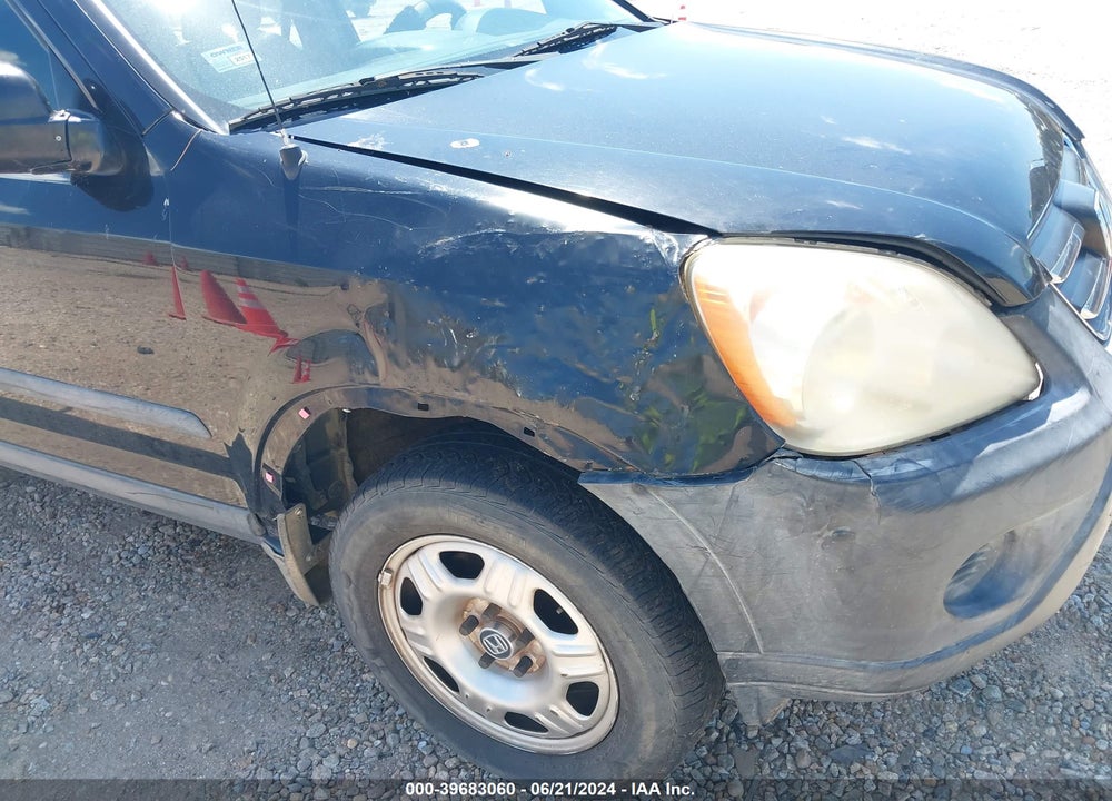 2006 HONDA CR-V LX VIN: SHSRD78576U444323