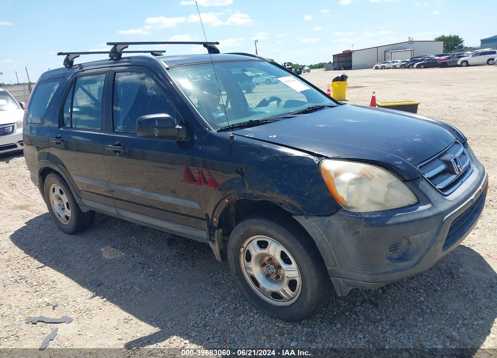 2006 HONDA CR-V LX VIN: SHSRD78576U444323