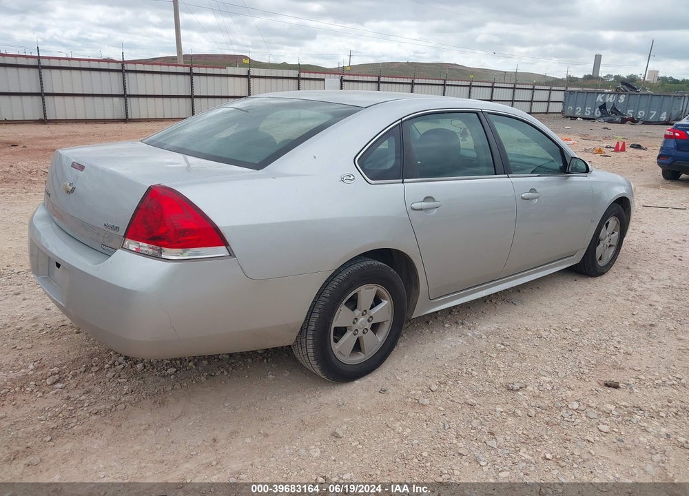 2009 CHEVROLET IMPALA VIN: 2G1WT57K691316275