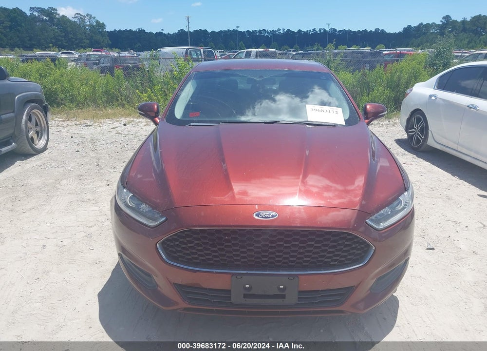 2016 FORD FUSION SE VIN: 3FA6P0H78GR191285