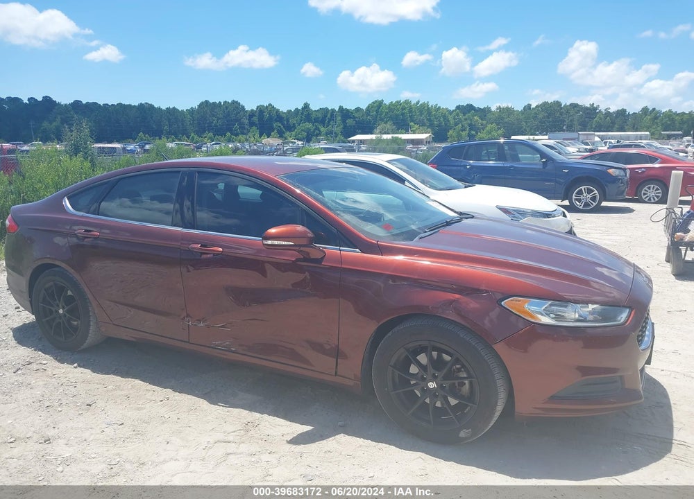 2016 FORD FUSION SE VIN: 3FA6P0H78GR191285