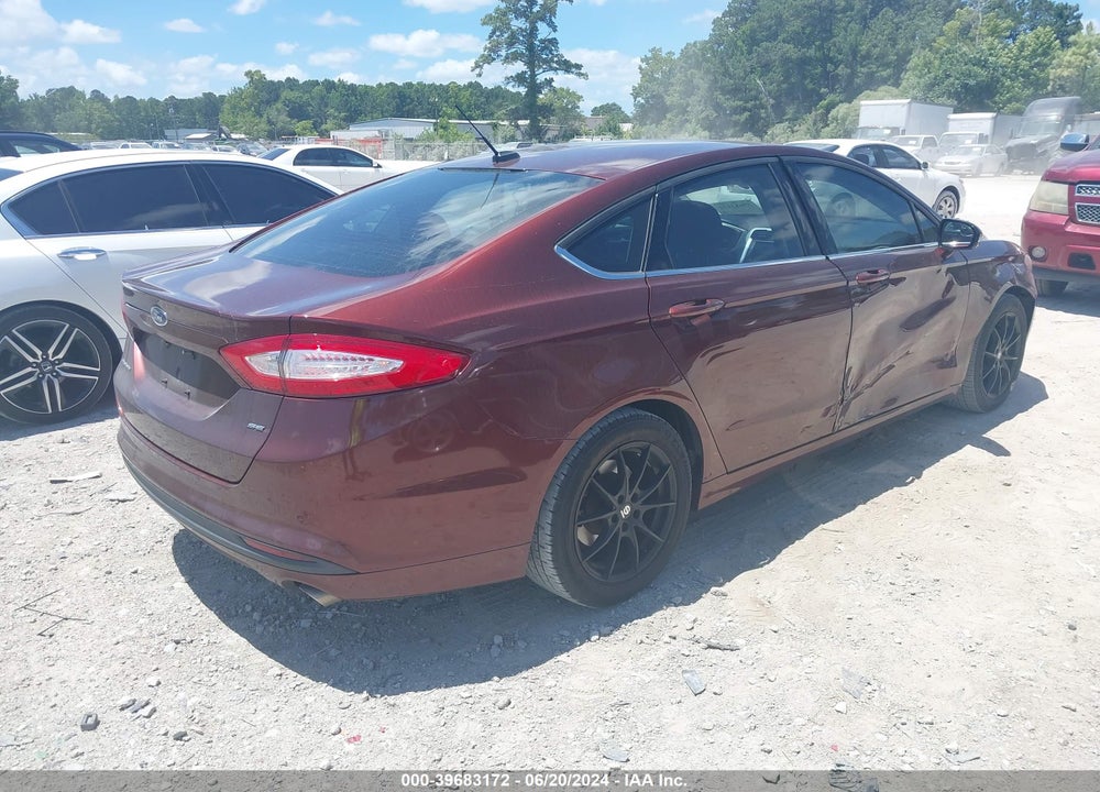 2016 FORD FUSION SE VIN: 3FA6P0H78GR191285