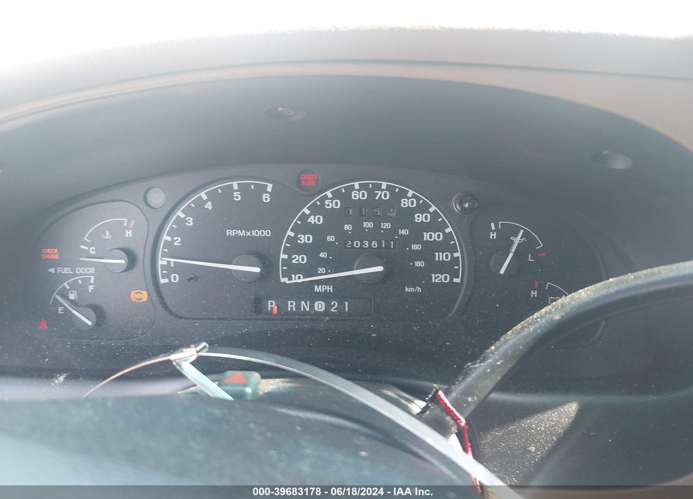 1998 FORD EXPLORER VIN: 1FMZU32P3WZB68495