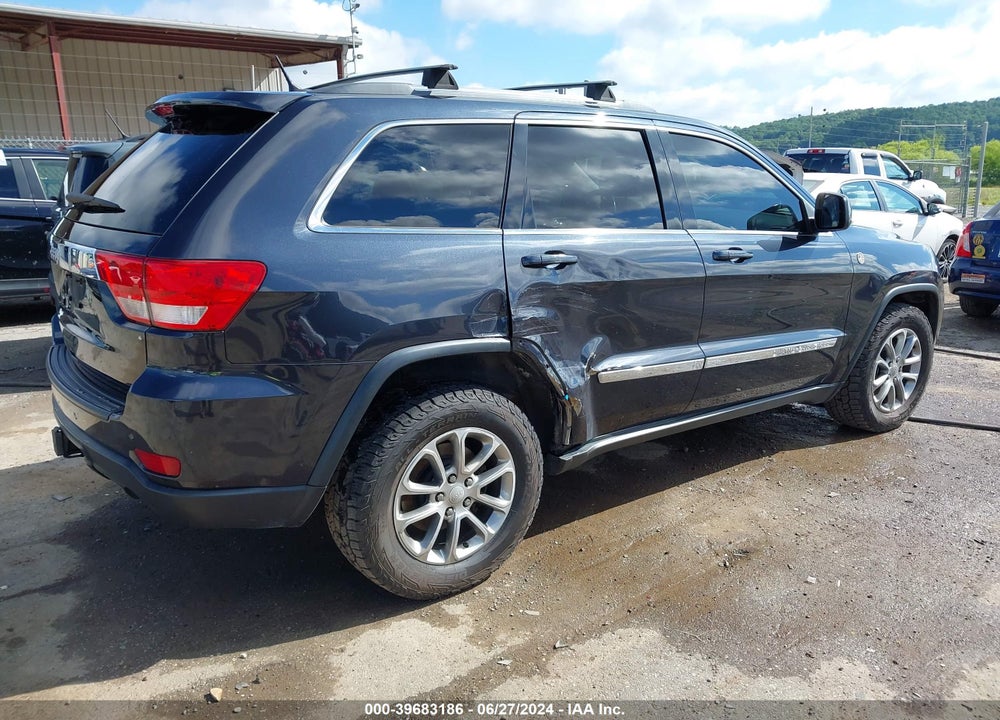 2013 JEEP GRAND CHEROKEE LAREDO VIN: 1C4RJFAG8DC587054