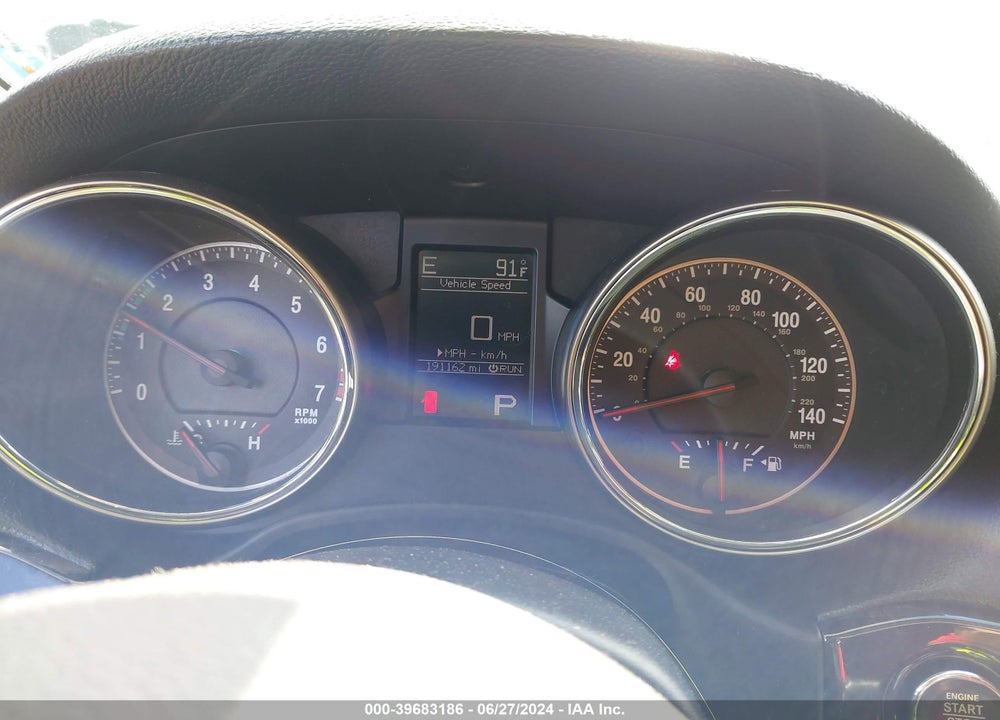 2013 JEEP GRAND CHEROKEE LAREDO VIN: 1C4RJFAG8DC587054