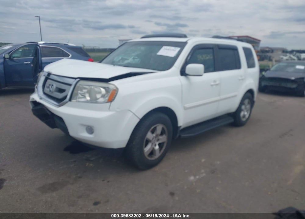2011 HONDA PILOT EX-L VIN: 5FNYF4H56BB096214