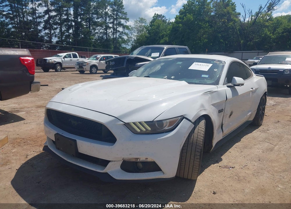 2016 FORD MUSTANG GT VIN: 1FA6P8CF5G5237283