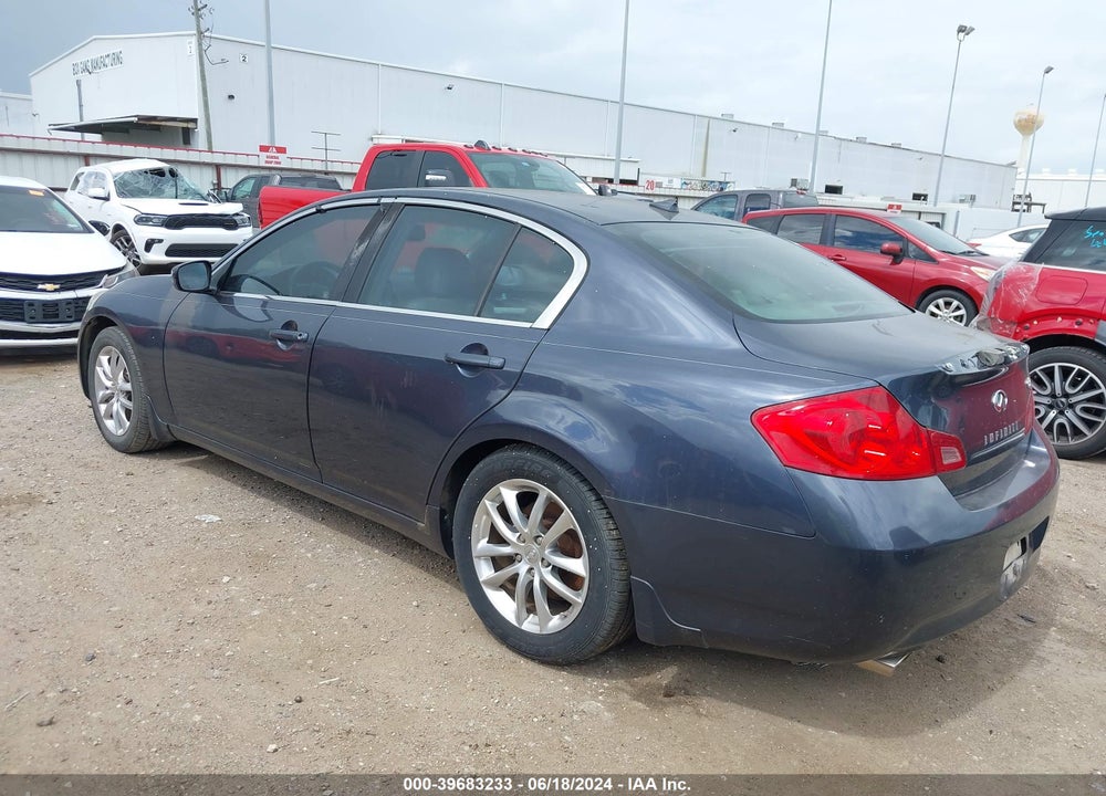 2009 INFINITI G37 JOURNEY VIN: JNKCV61E89M307772