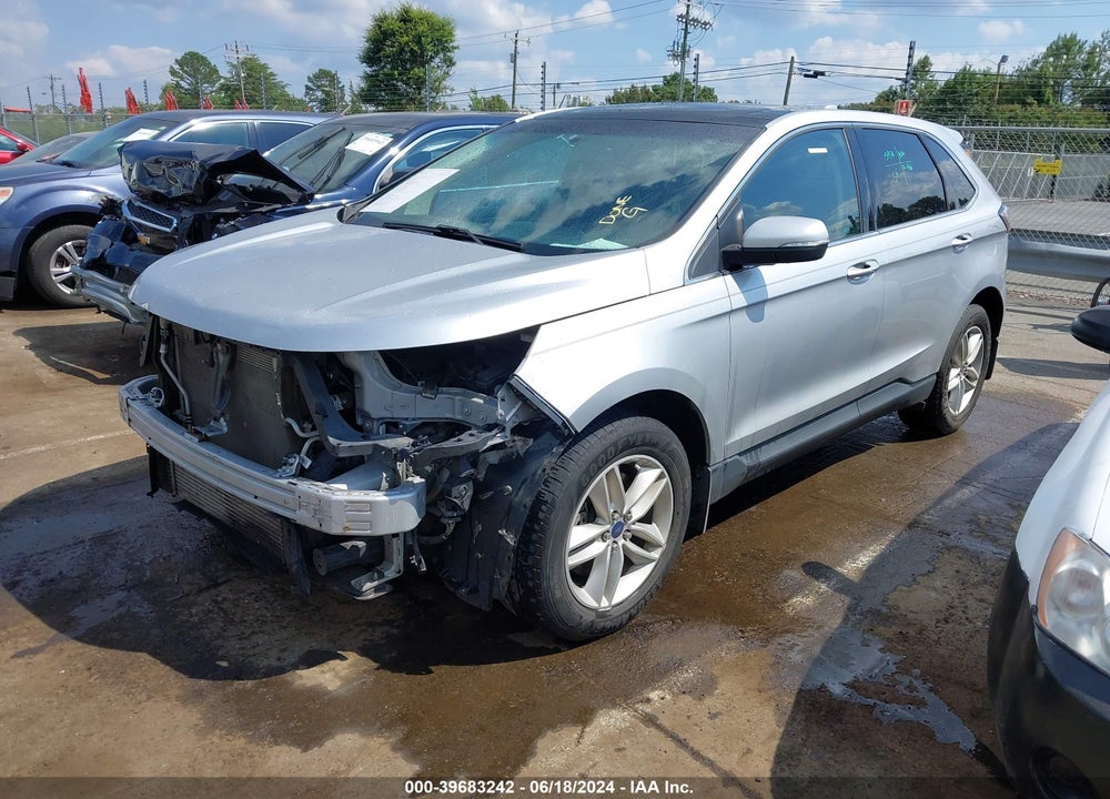 2017 FORD EDGE TITANIUM VIN: 2FMPK4K96HBC03539
