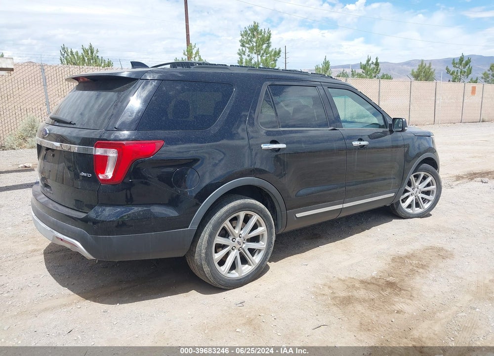 2016 FORD EXPLORER LIMITED VIN: 1FM5K8F8XGGC25390