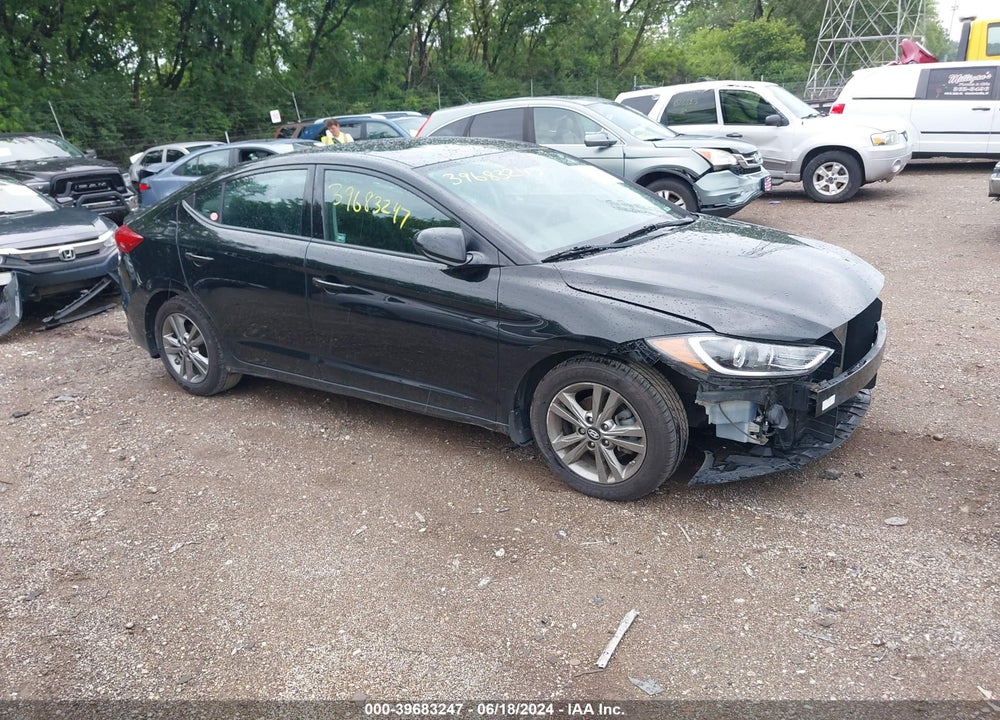 2018 HYUNDAI ELANTRA SEL VIN: 5NPD84LF1JH286561