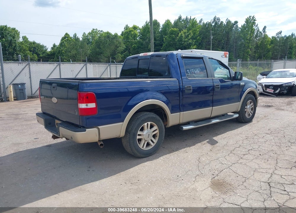 2007 FORD F-150 LARIAT/XLT VIN: 1FTPW12V07FB81510