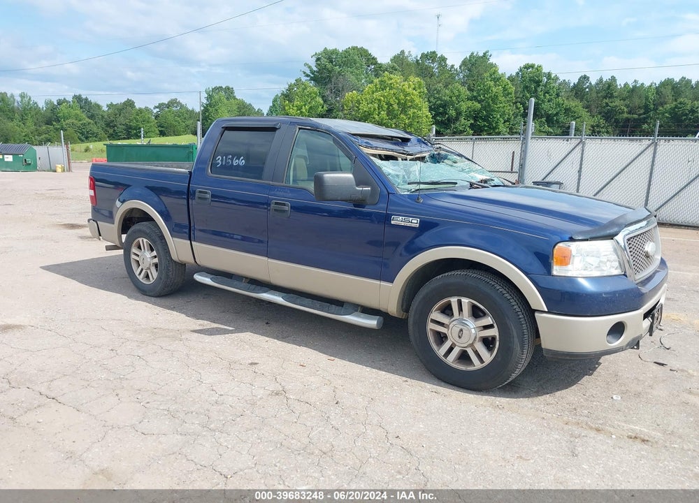 2007 FORD F-150 LARIAT/XLT VIN: 1FTPW12V07FB81510