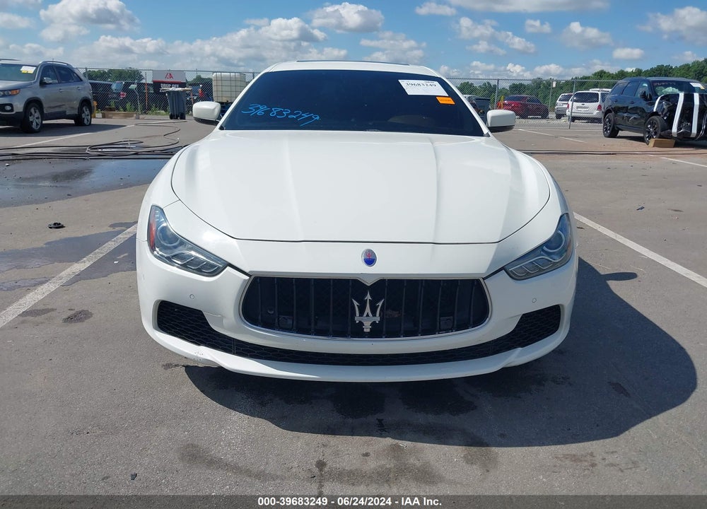 2014 MASERATI GHIBLI S Q4 VIN: ZAM57RTA5E1126376