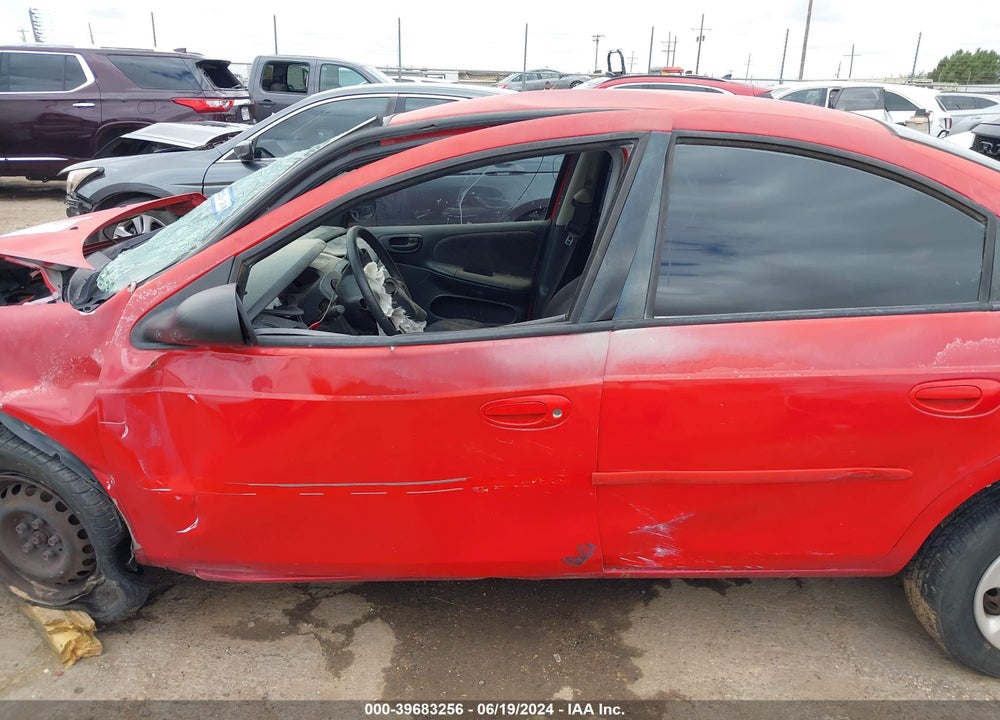 2002 DODGE NEON VIN: 1B3ES26C92D636300