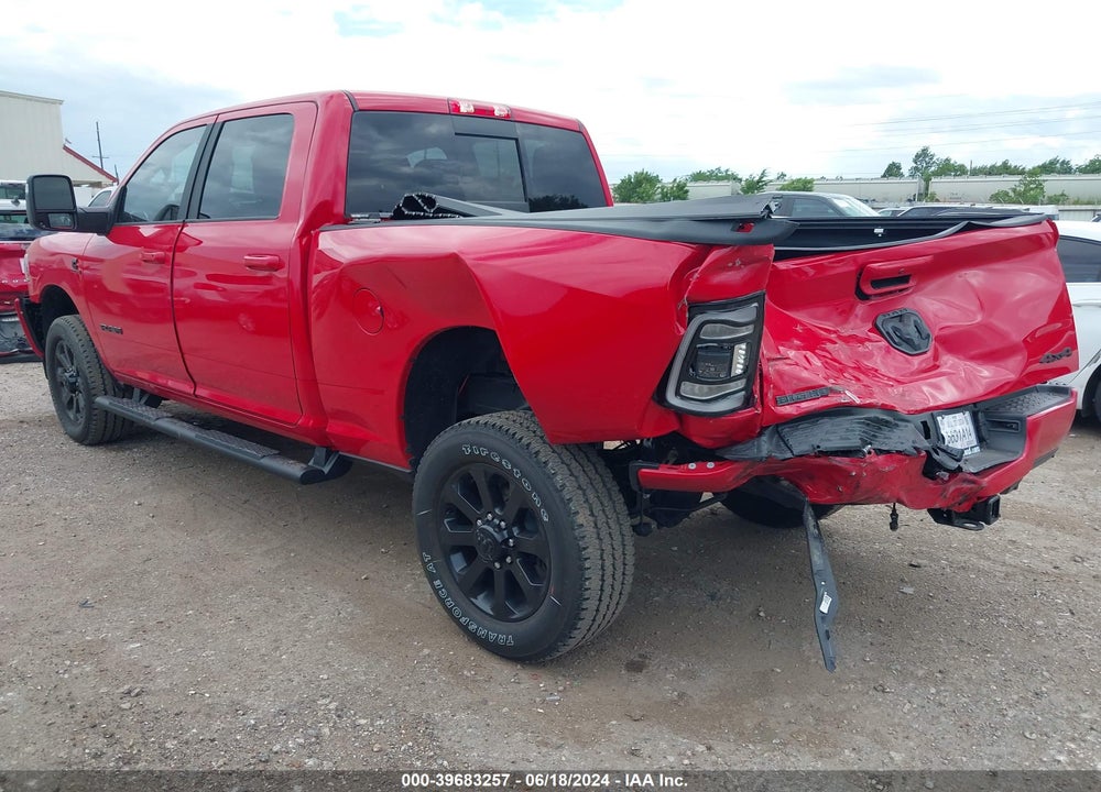 2024 RAM 2500 BIG HORN 4X4 6'4 BOX VIN: 3C6UR5DL4RG309754