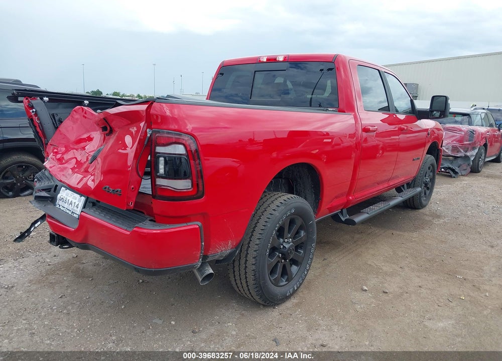 2024 RAM 2500 BIG HORN 4X4 6'4 BOX VIN: 3C6UR5DL4RG309754