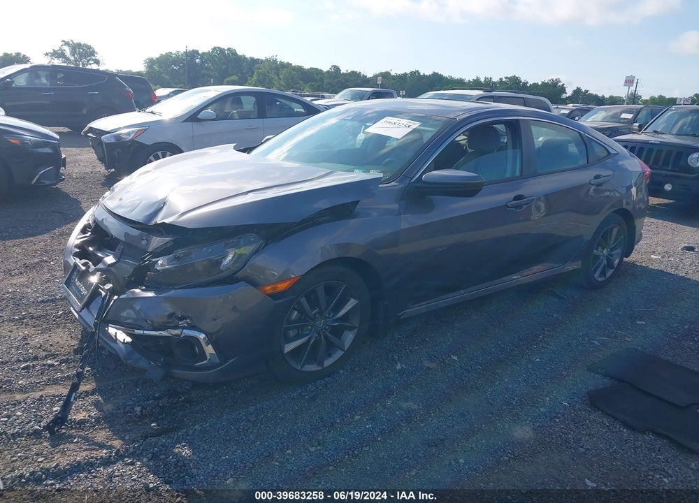 2021 HONDA CIVIC EX VIN: 19XFC1F30ME201287