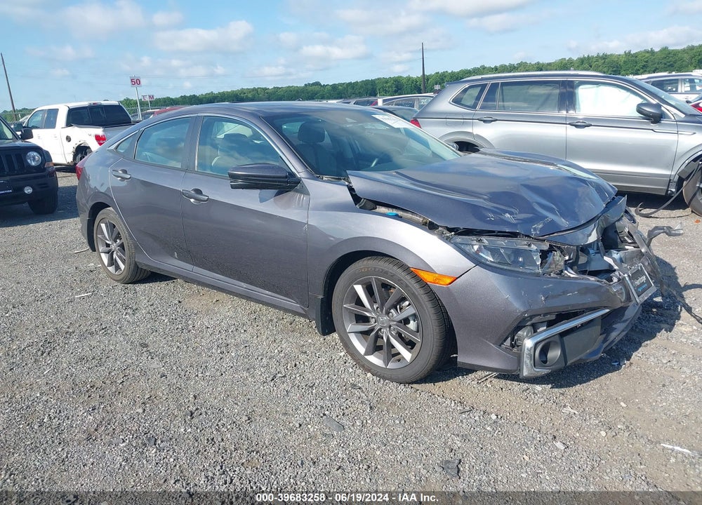 2021 HONDA CIVIC EX VIN: 19XFC1F30ME201287