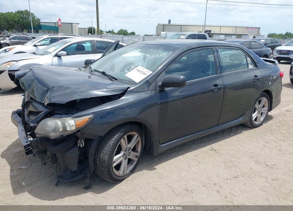 2013 TOYOTA COROLLA S VIN: 2T1BU4EEXDC122157