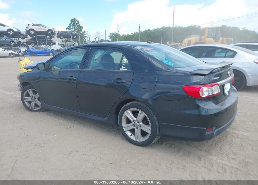 2013 TOYOTA COROLLA S VIN: 2T1BU4EEXDC122157