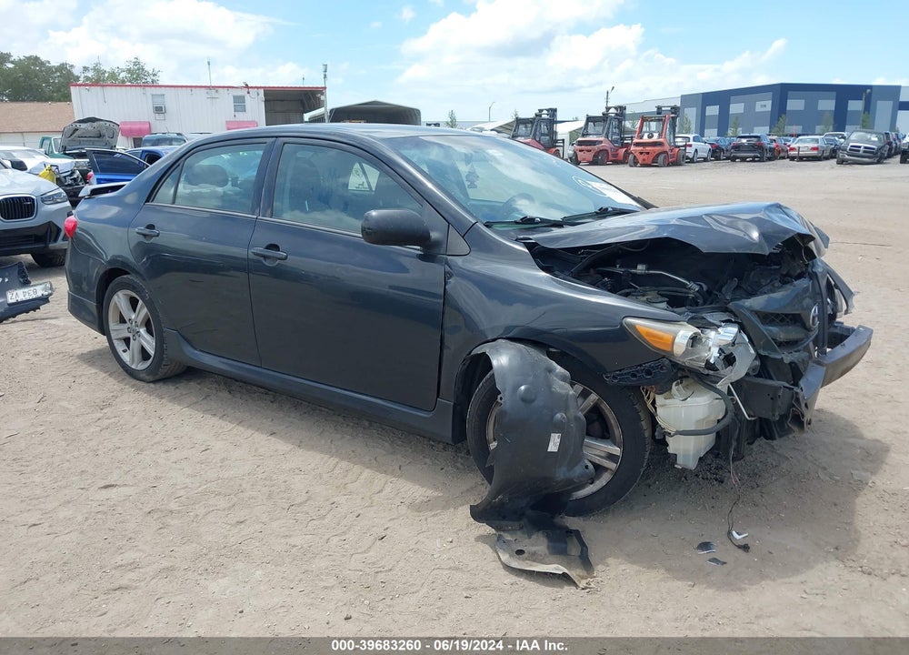 2013 TOYOTA COROLLA S VIN: 2T1BU4EEXDC122157