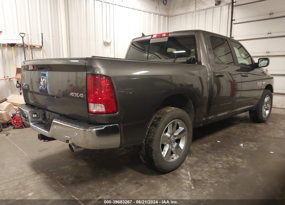 2019 RAM 1500 CLASSIC BIG HORN 4X4 5'7 BOX VIN: 1C6RR7LT2KS621802
