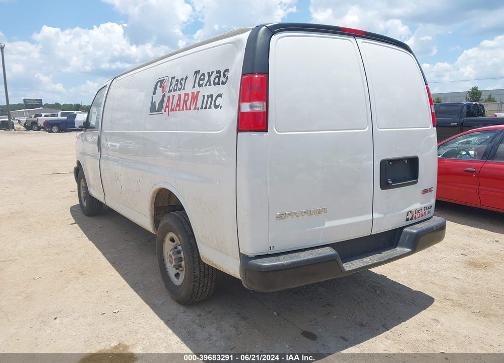 2023 GMC SAVANA CARGO RWD 2500 REGULAR WHEELBASE WORK VAN VIN: 1GTW7AFPXP1172122