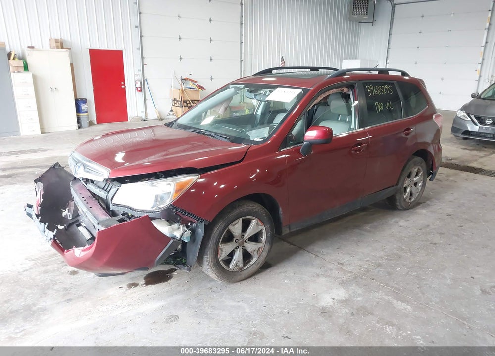 2015 SUBARU FORESTER 2.5I LIMITED VIN: JF2SJARC3FH448480