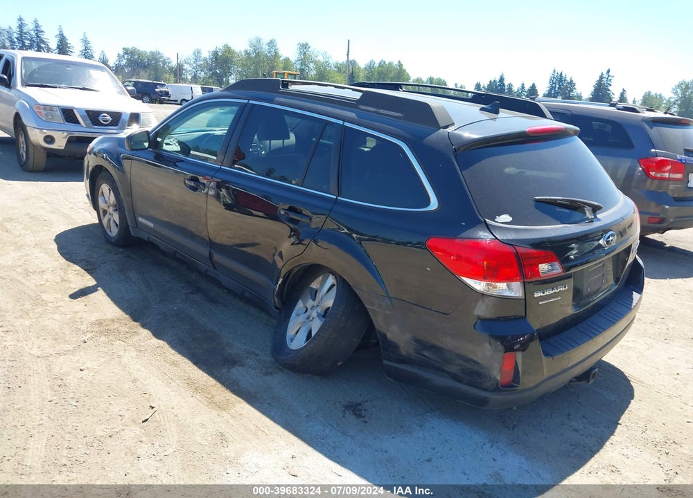 2011 SUBARU OUTBACK 2.5I LIMITED VIN: 4S4BRBKC6B3349887