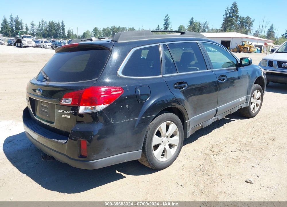 2011 SUBARU OUTBACK 2.5I LIMITED VIN: 4S4BRBKC6B3349887