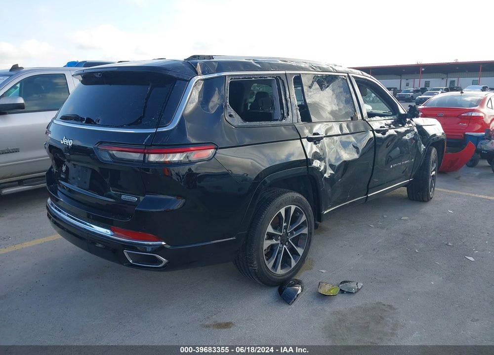 2022 CHEROKEE JEEP GRAND  L OVERLAND 4X2 VIN: 1C4RJJDG4N8570934